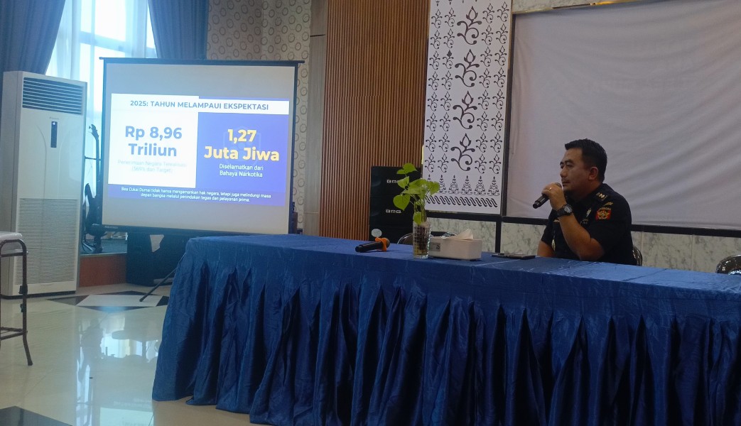 Bea Cukai Dumai Cetak Rekor 2025, Penerimaan Negara Tembus Rp8,96 Triliun dan Gagalkan Narkoba Ratusan Miliar