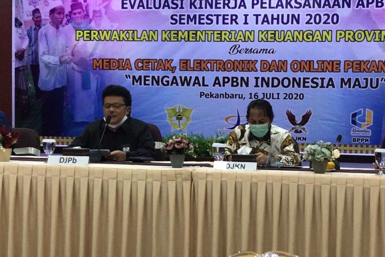 Pagu APBN Riau Turun 10.58%