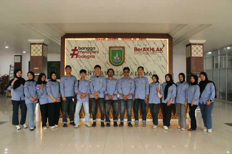 Kabag Kesra Sambut Kehadiran BEM ITB Riau Pesisir