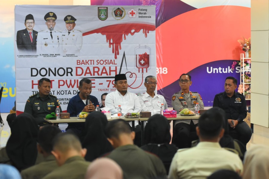 Bhakti Sosial PWI Dumai, Dibuka Langsung Oleh Wakil Walikota