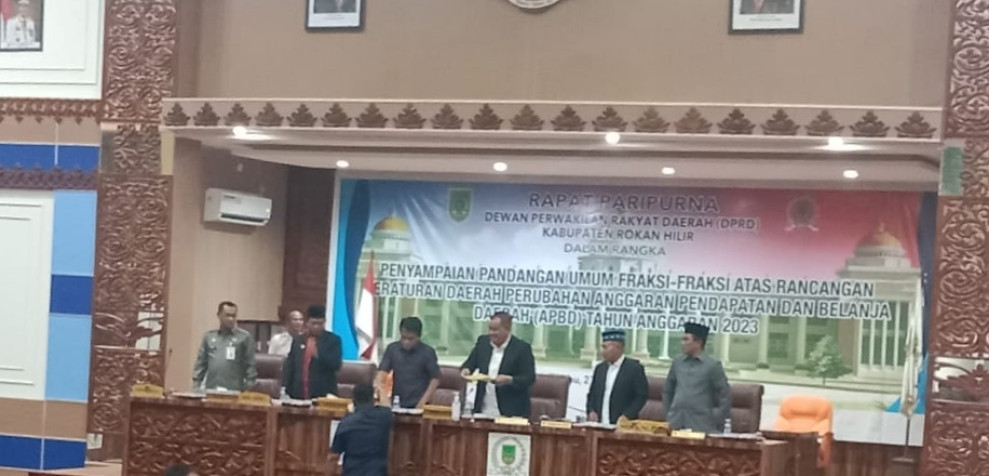 Banggar DPRD Rohil dan TAPD Finalisasi KUA /PPAS R-APBD- Perubahan 2023