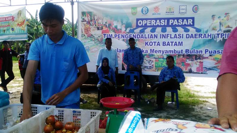 Digelar, Pasar Murah untuk Warga Tanjung Sengkuang Batam