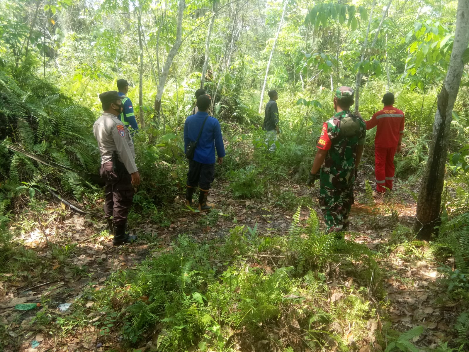 Serda M Andi Laksanakan Patroli Cegah Karhutla