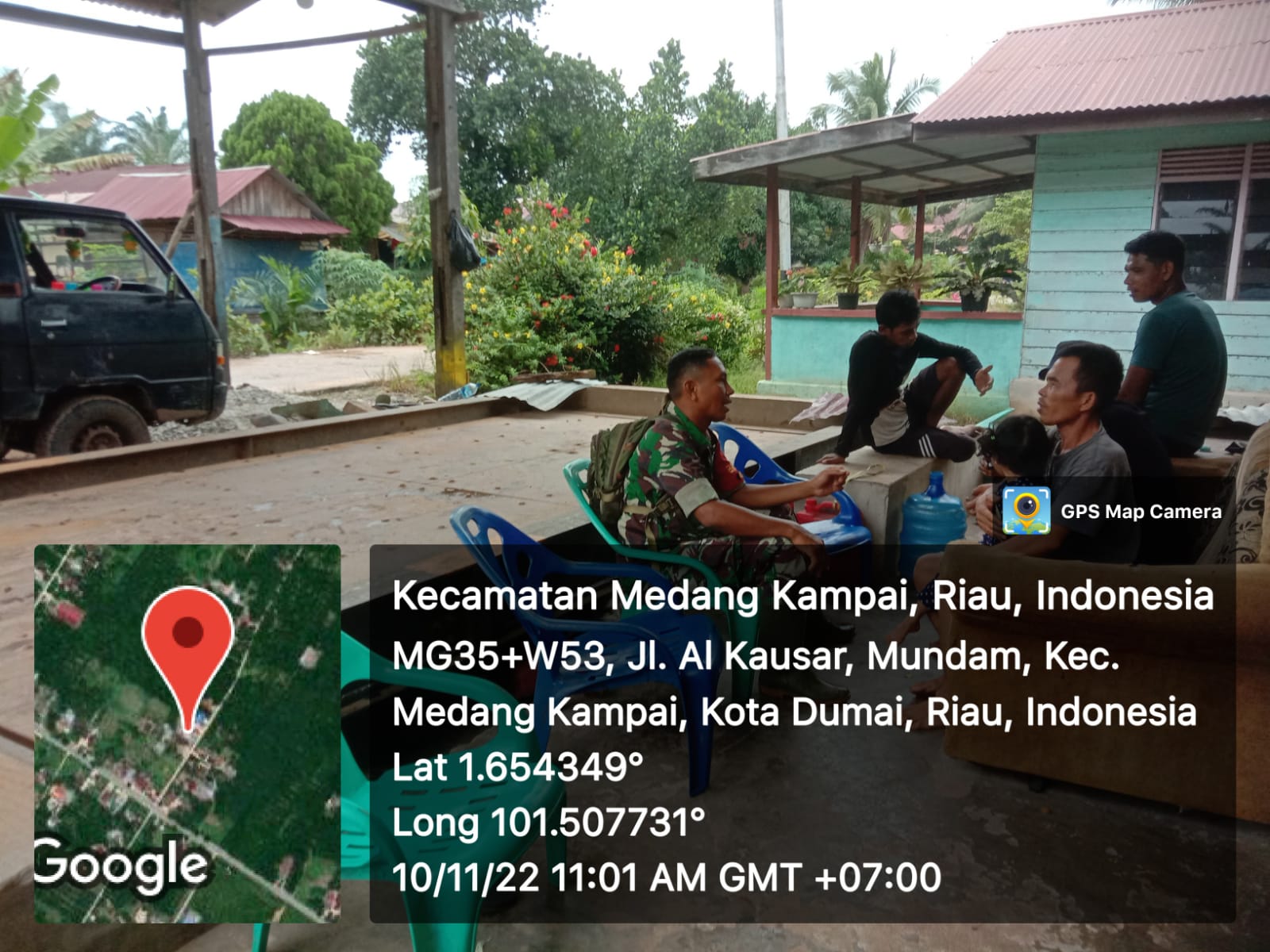 Sertu Ramli Ajak Masyarakat Peduli Karhutla