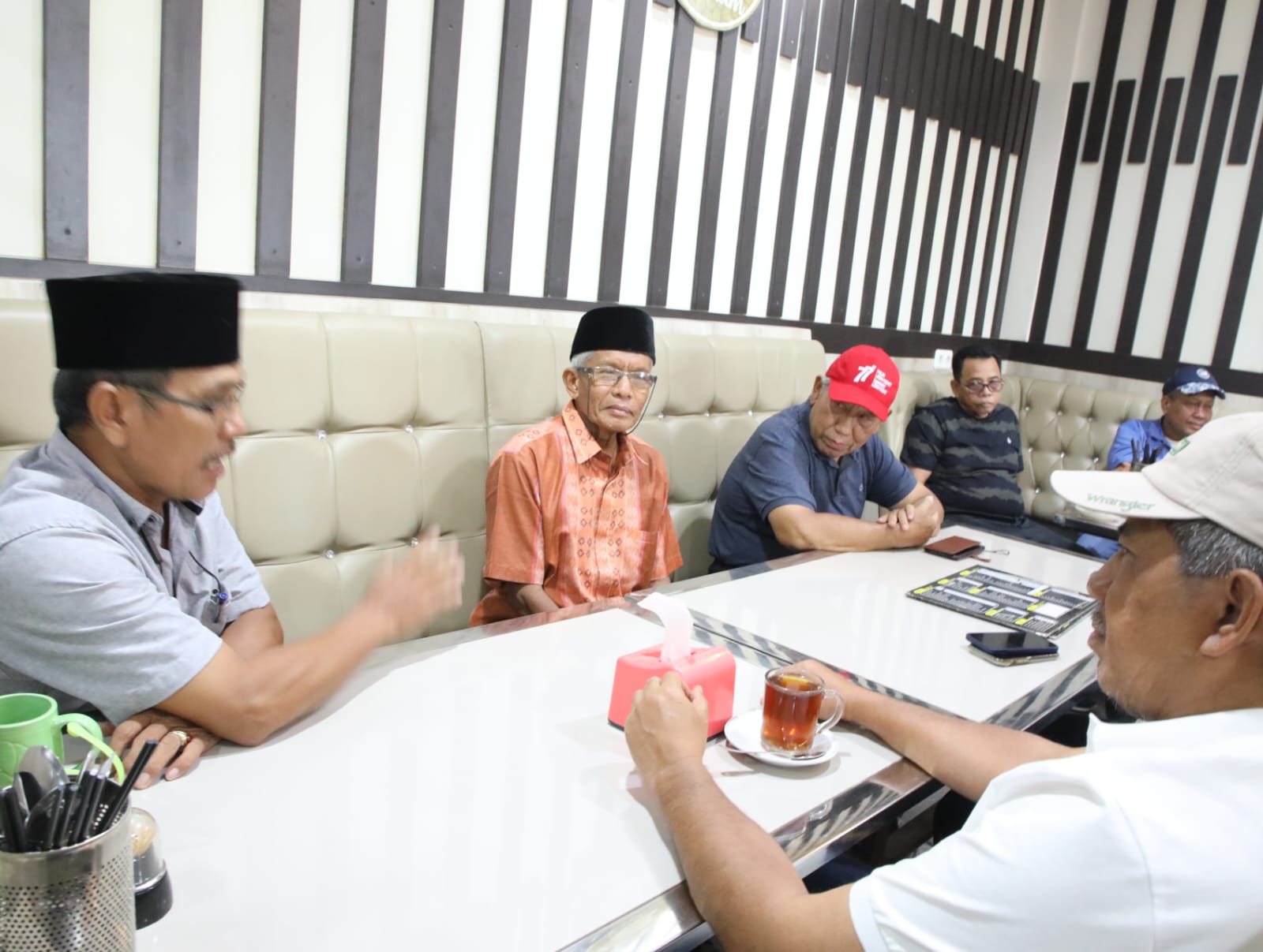Bupati Alfedri Silahturahmi Bersama Ikatan Keluarga Kabupaten Siak Kota Dumai