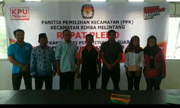 Panwascam  dan Tokoh Masyarakat Rimba Melintang Dekralasikan Pemilu Aman