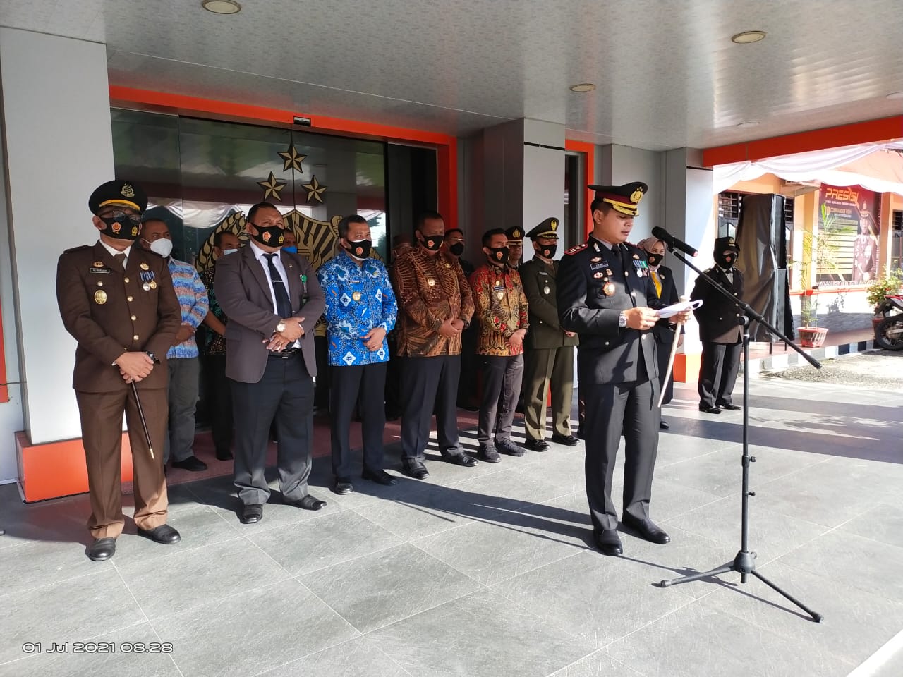 Peringati Hari Bhayangkara Ke-75, Sebanyak 16 Pecandu Narkoba Direhabilitasi Polres Labuhanbatu