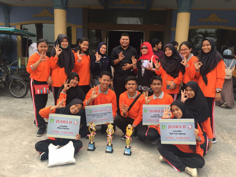 PIK-R Mandau Juara Umum II di Jambore Remaja Tingkat Kabupaten Bengkalis