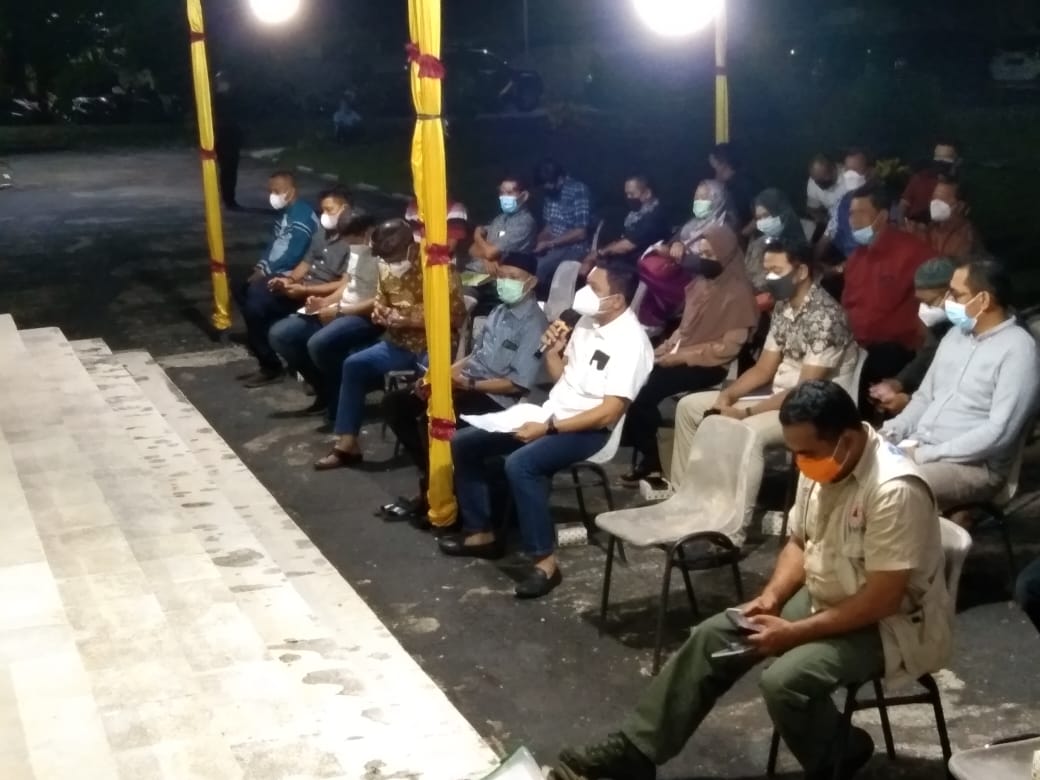 Wabup Lingga Pimpin Rakor Penanganan dan Penekanan Penyebaran Covid-19