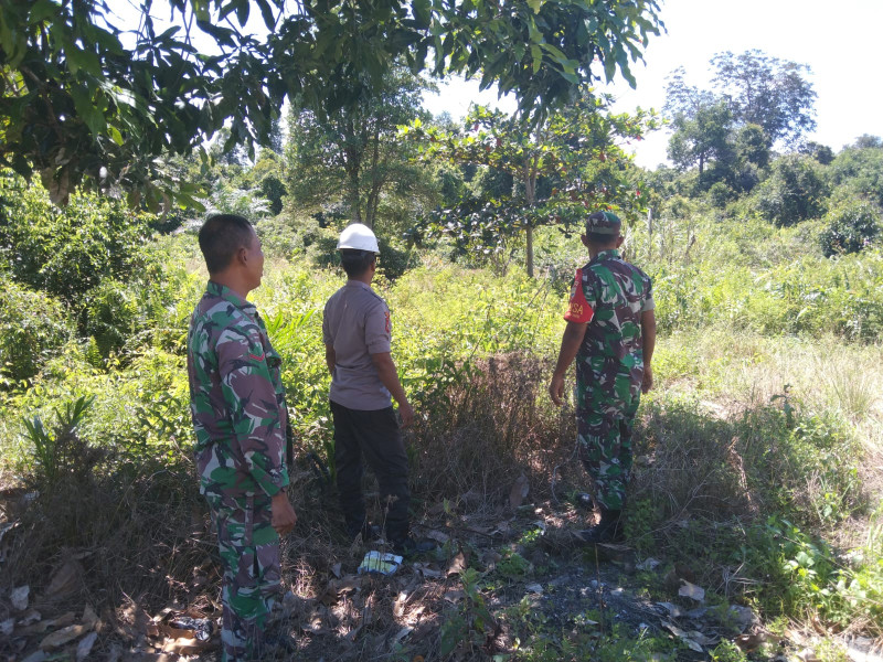 Babinsa Koramil 06 dan Security RAPP Laksanakan Patroli dan Komsos