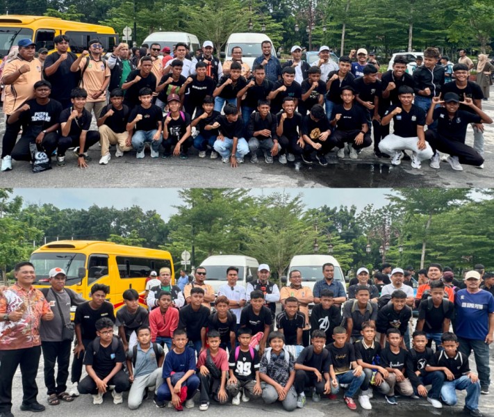 Wawako Dumai Lepas Tim Persemai Kota Dumai