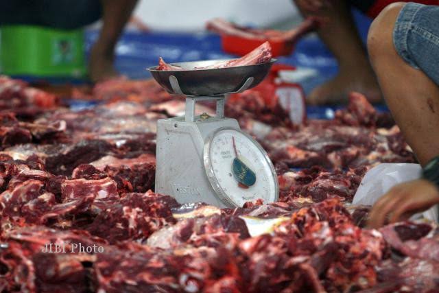 Disdagtri Inhil: Harga Daging Sapi Masih Seperti Biasa