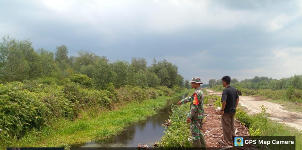 Serda Sugianto Laksanakan Sosialisasi dan Patroli Cegah Karhutla