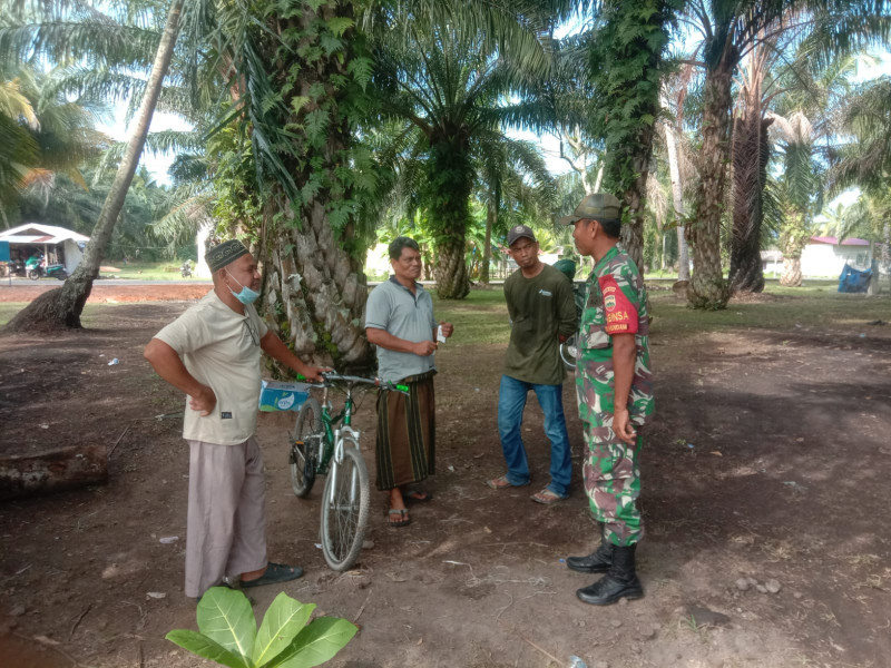 Babinsa Kelurahan Mundam Laksanakan Komsos Bersama Tokoh Agama Jelang Pilkada Serentak 2024