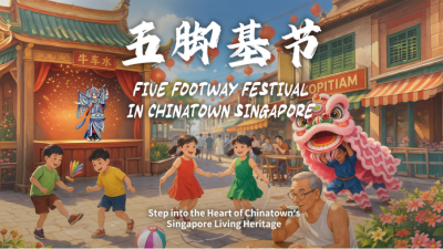 Festival Five Footway di Chinatown Singapura Kembali Digelar, Tampilkan Ragam Budaya dan Pengalaman Interaktif