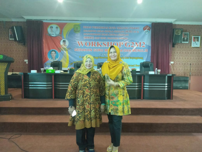 Wawako Tanjungpinang Buka Workshop Gerakan Guru Membaca dan Menulis