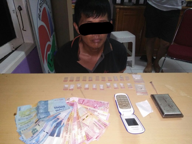 Mau Transaksi, Pengedar Dicokok Polisi