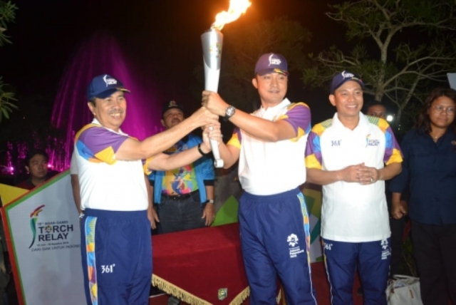 Kekompakan Pemkab dan Masyarakat Siak Sambut Rombongan Torch Relay Asian Games Tuai Pujian INASGOC