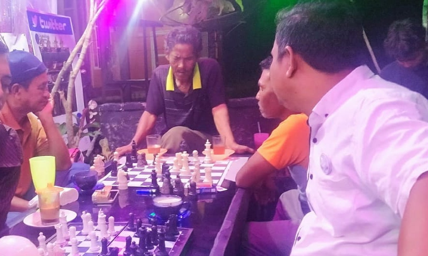 Semarakkan HUT RI Ke- 77, JMSI Rohil Gelar Pertandingan Catur dan Domino