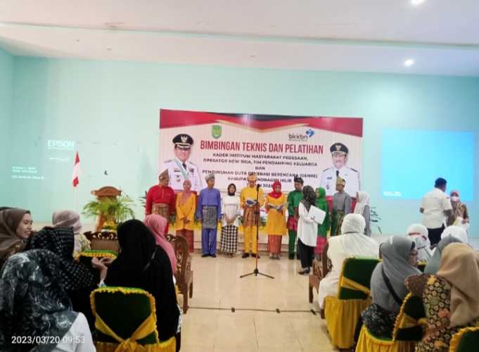 DP2KBP3A Inhil Mengelar Kegiatan Pengukuhan Duta Gendre Kabupaten Indragiri Hilir