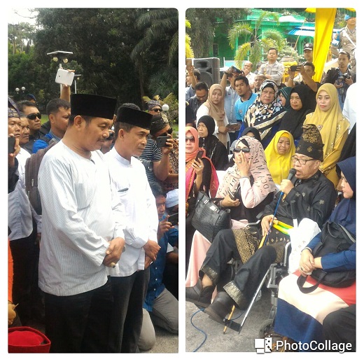 Syrawan Hamid Kembalikan Gelar Datuk Seri Lela Setia Negara ke LAM Riau