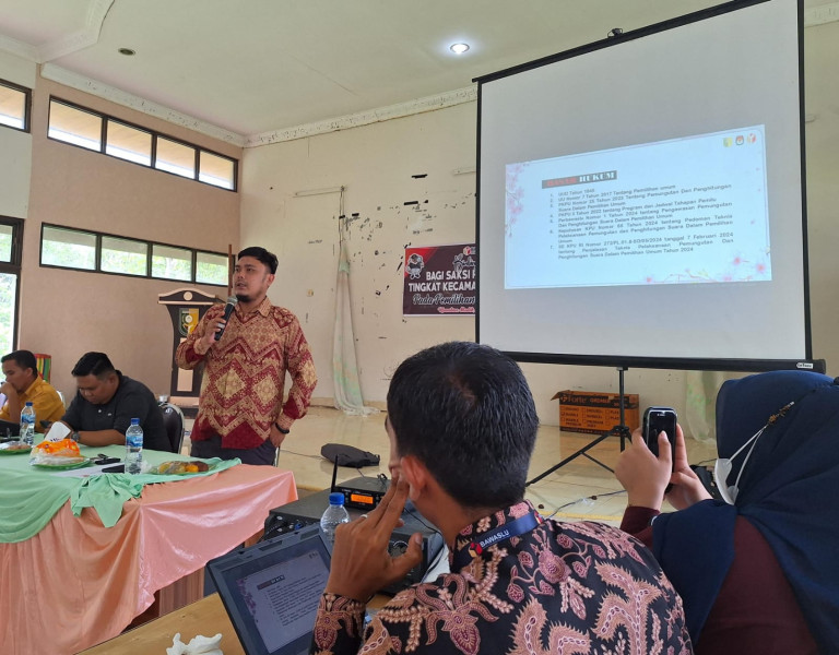 PPI Riau Berkolaborasi Dengan Bawaslu Kuansing Dalam Pelatihan Saksi