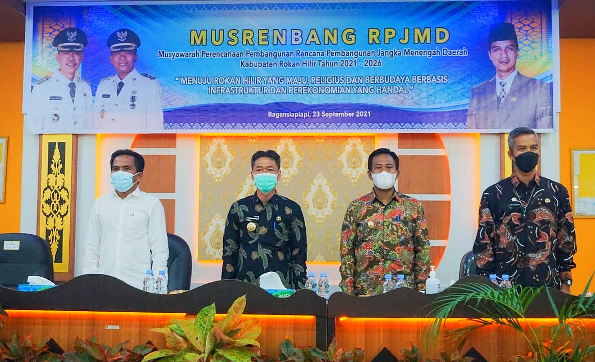 RPJMD 2021-2026, Lima Tahun Kedepan Rohil Fokus Bangun Infrastruktur