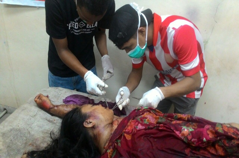 Kecelakaan Maut Dilintas Rangau, Duri, Ibu Muda Tewas Mengenaskan