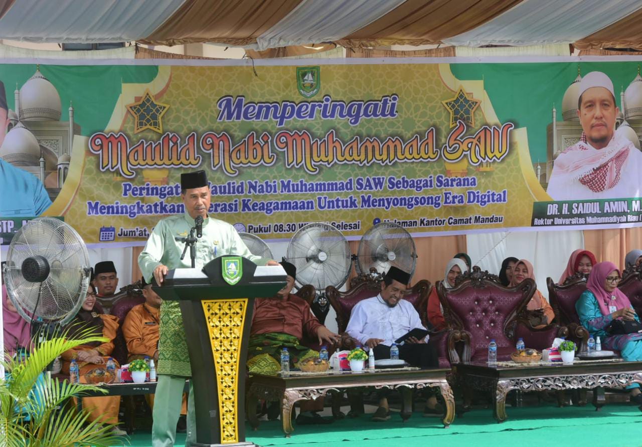 Bupati Bengkalis Harap Maulid Nabi dapat Tingkatkan Keimanan dan Ketakwaan