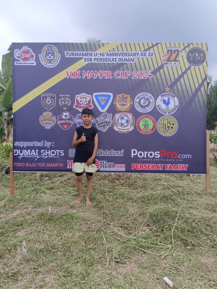 Owner Toko Yuk Mampir Tinjau Persiapan Akhir Turnamen