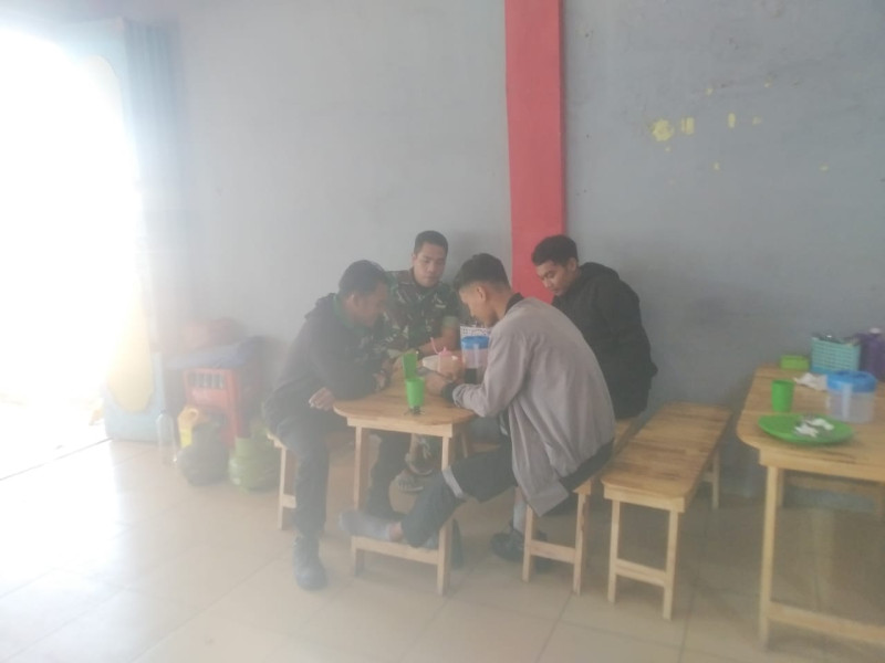 Temui Pemuda, Ini Harapan Serma Nofrianto Sinurat