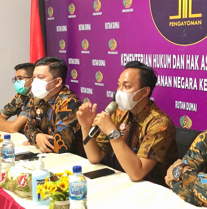 Arahan Kepala Rutan dan Pejabat Struktural  Kepada ASN Angkatan 2017