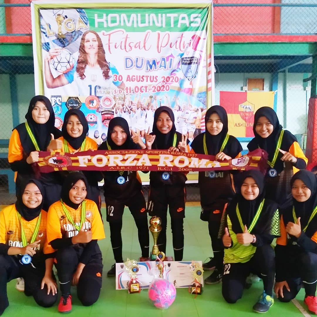 Romanita Primavera Juara Liga Futsal Putri KFPD 2020