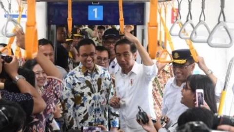 Jokowi Resmikan MRT Jakarta Hari Ini