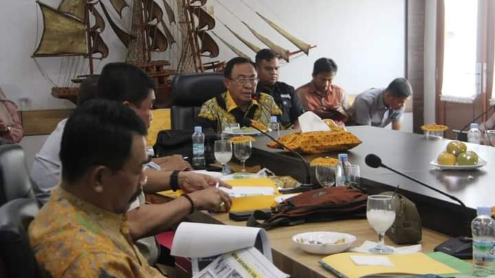 Bupati Inhil Pimpin Rapat Persiapan Pemaparan Inovasi Daerah pada Ajang IGA Tahun 2022