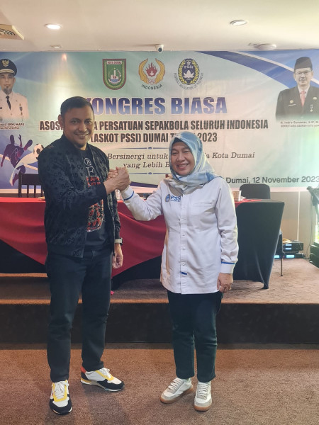 Aklamasi, Said Effendi Pimpin PSSI Dumai