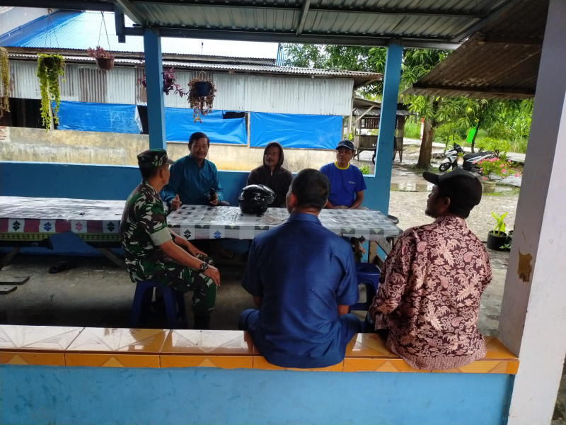 Serda Iwan Sahputra Temui Masyarakat dan Laksanakan Komsos