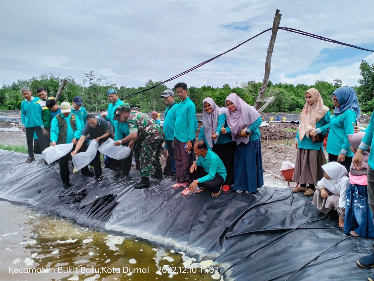 Pelda Hendrianto Dampingi Kegiatan Baznas Provinsi Riau
