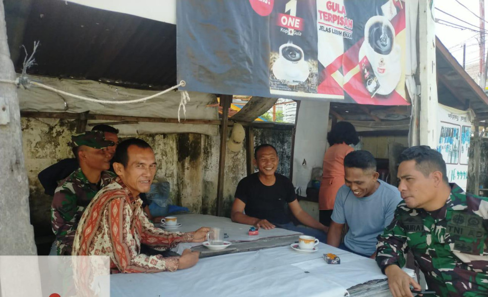 Babinsa Koramil 03, Serma Novrianto, Edukasi Masyarakat Tentang Bahaya Pembakaran Hutan