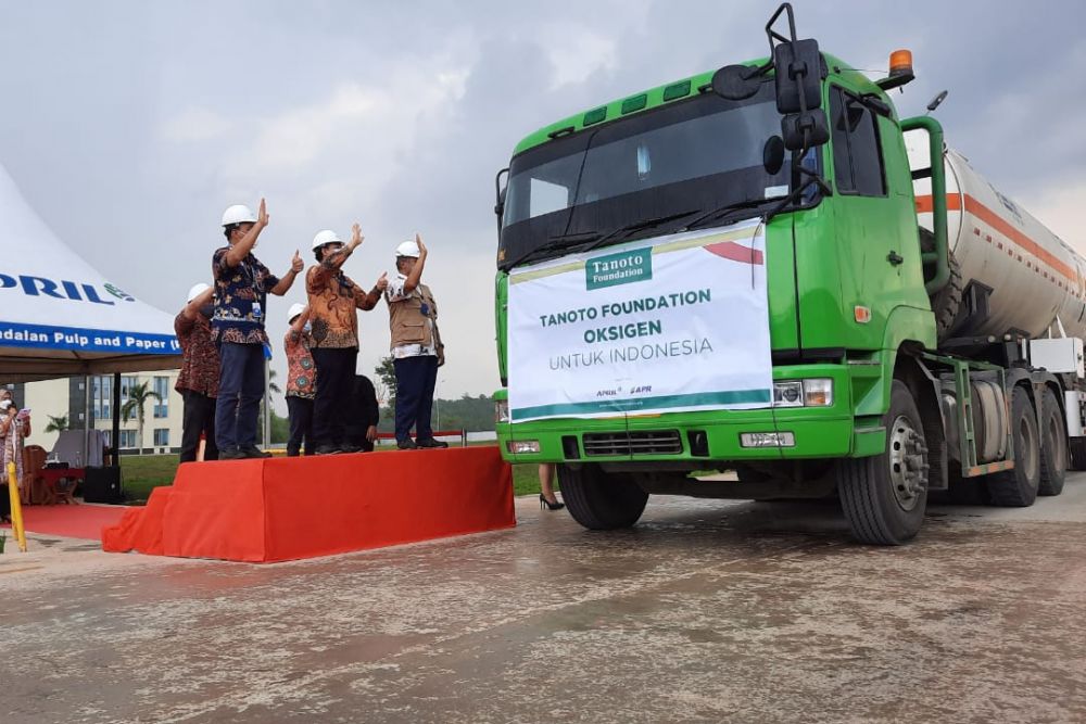 Riau Kirimkan Bantuan 70 Ton Oksigen Untuk Jakarta