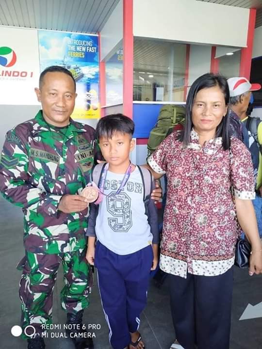 Reinhard Manurung, Putra Babinsa Tanjung Unggat Berhasil Raih Medali di Kejuaraan Internasional