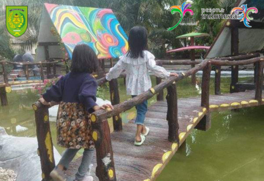 Cuti Idul Fitri, Wisata Kampar Pulau Palas Ramai Dikunjungi