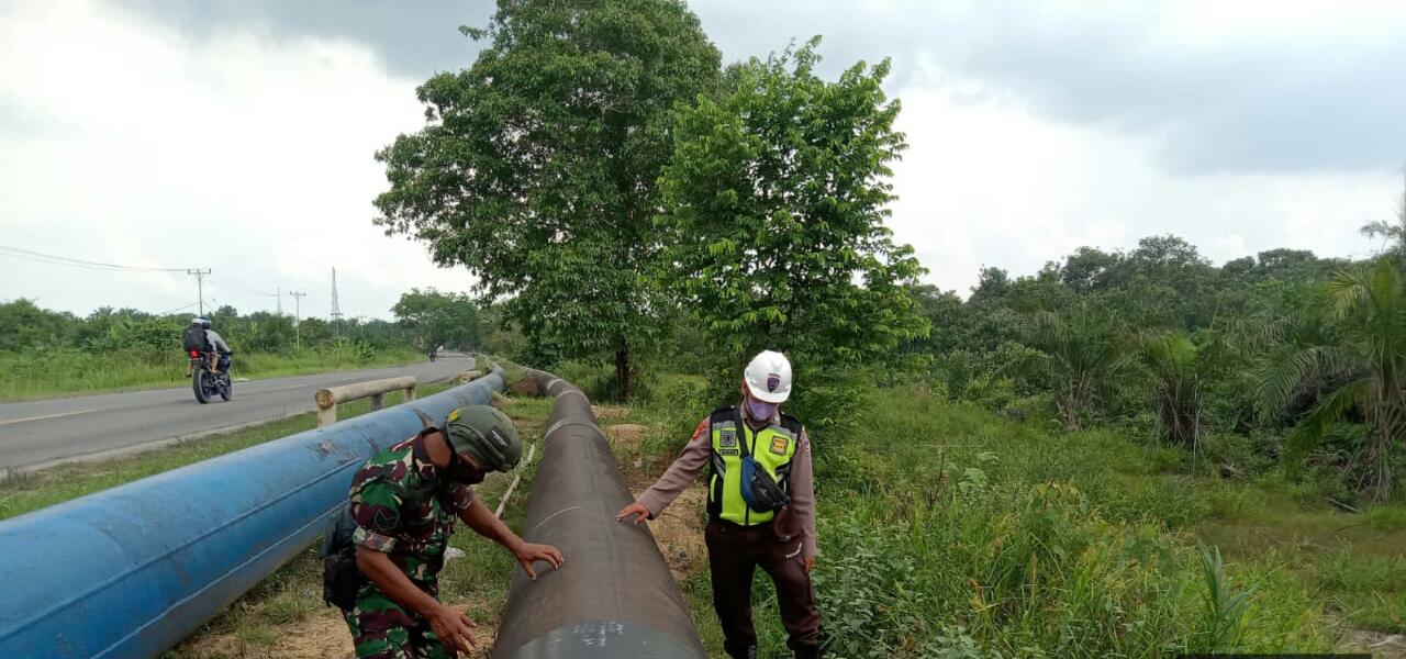 Serka Suandi Cek Keamanan Pipa PHR