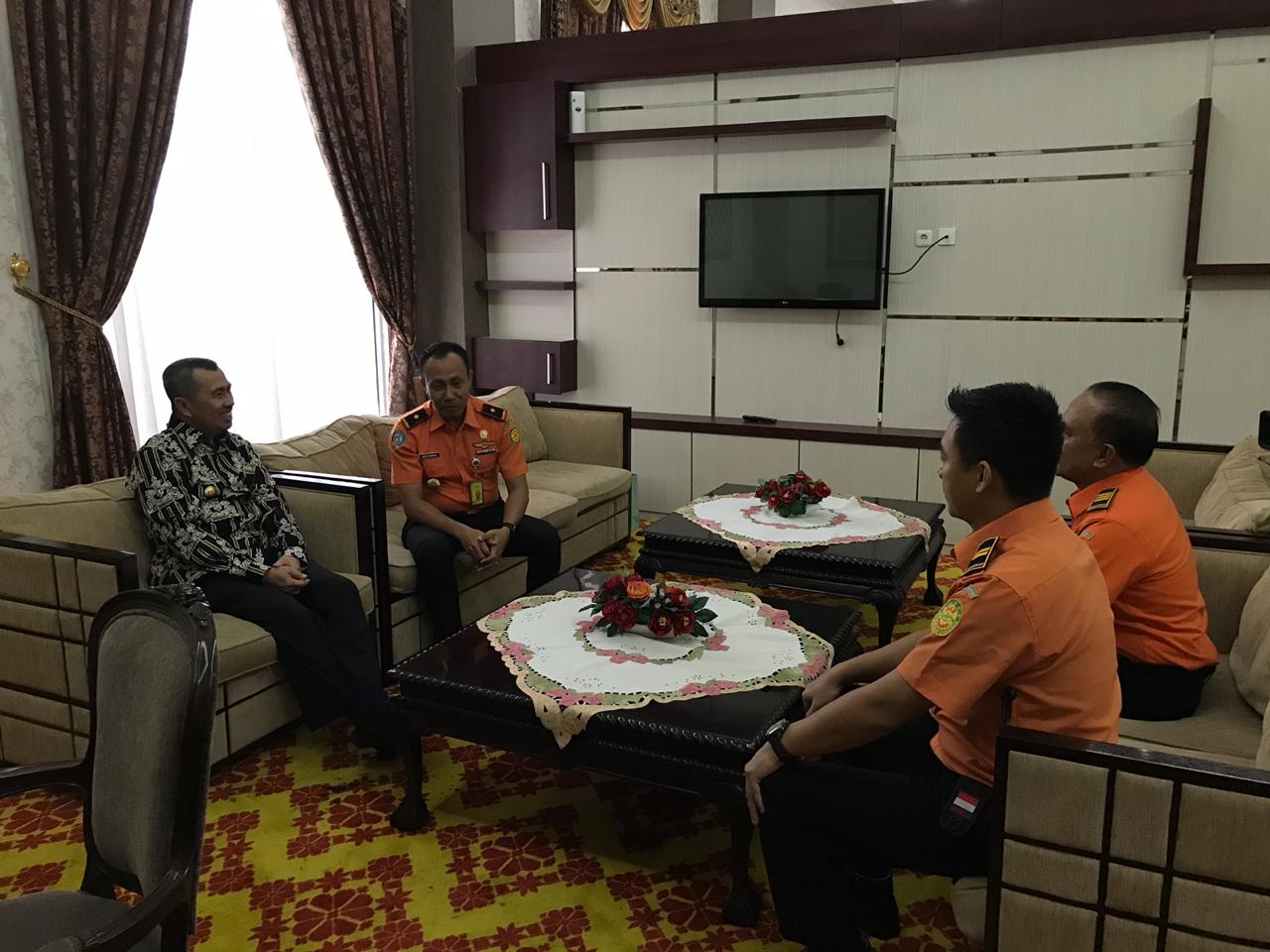 Kepala Basarnas Pekanbaru, Lakukan Audiensi Bersama Gubernur Riau
