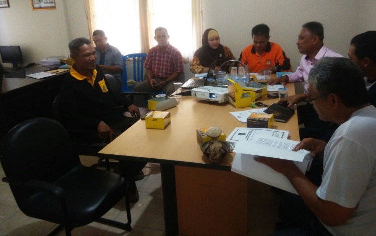 Pilkada 2018, KPU Inhil Gelar Rapat Pleno Tentang Penetapan DPT