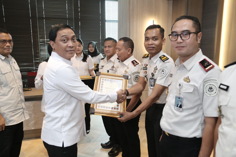 Komitmen Perangi Narkoba, Rutan Dumai Dapat Penghargaan Dari Bareskrim Polri