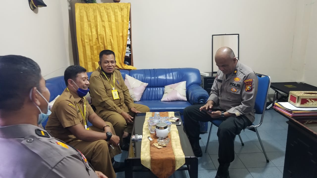 Disparporabud Inhil Berkoordinasi dengan Polres Terkait Proses Rekrutmen Anggota Polri