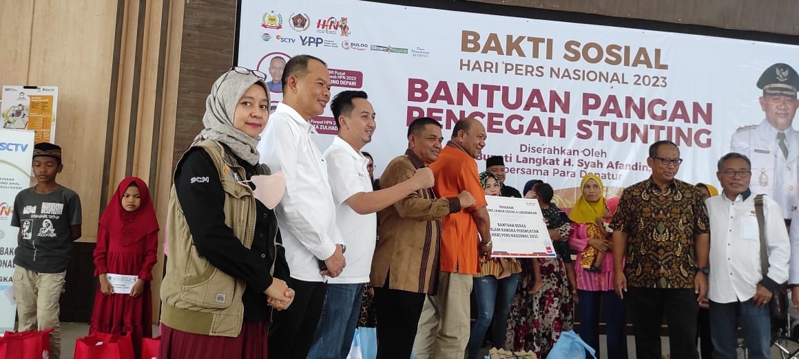 Plt Bupati Langkat Merasa Tersanjung, Ramai-ramai Mengeroyok Penurunan Stunting Pada Peringatan HPN