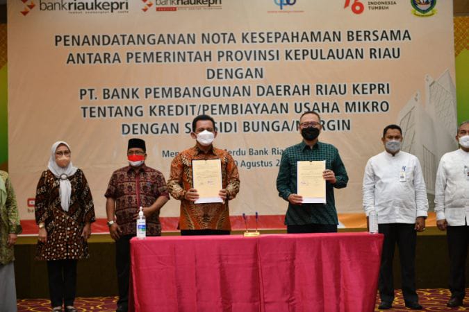 Bank Riau Kepri Berikan Pinjaman Lunak Maksimal 20 JT Bunga 0 Persen Bagi Usaha Mikro