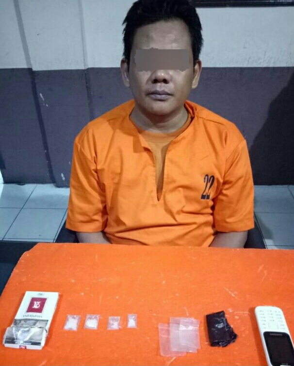 Polres Inhil Amankan Seorang Tersangka Narkoba